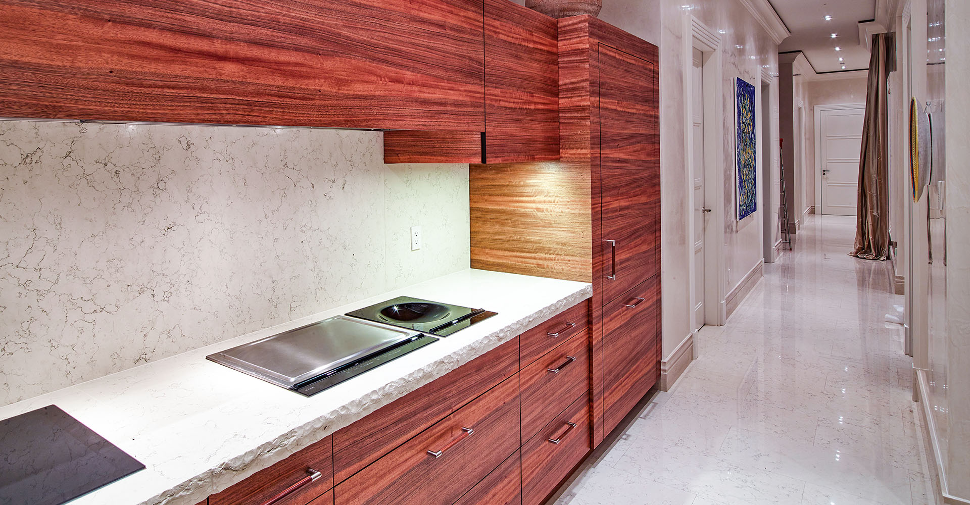 Schreinerküche in den USA aus Holz Design