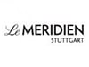 Logo vom Le Méridien Hotel Stuttgart das Vis-à-vis dem Schlossgarten in der Mitte von Stuttgart.