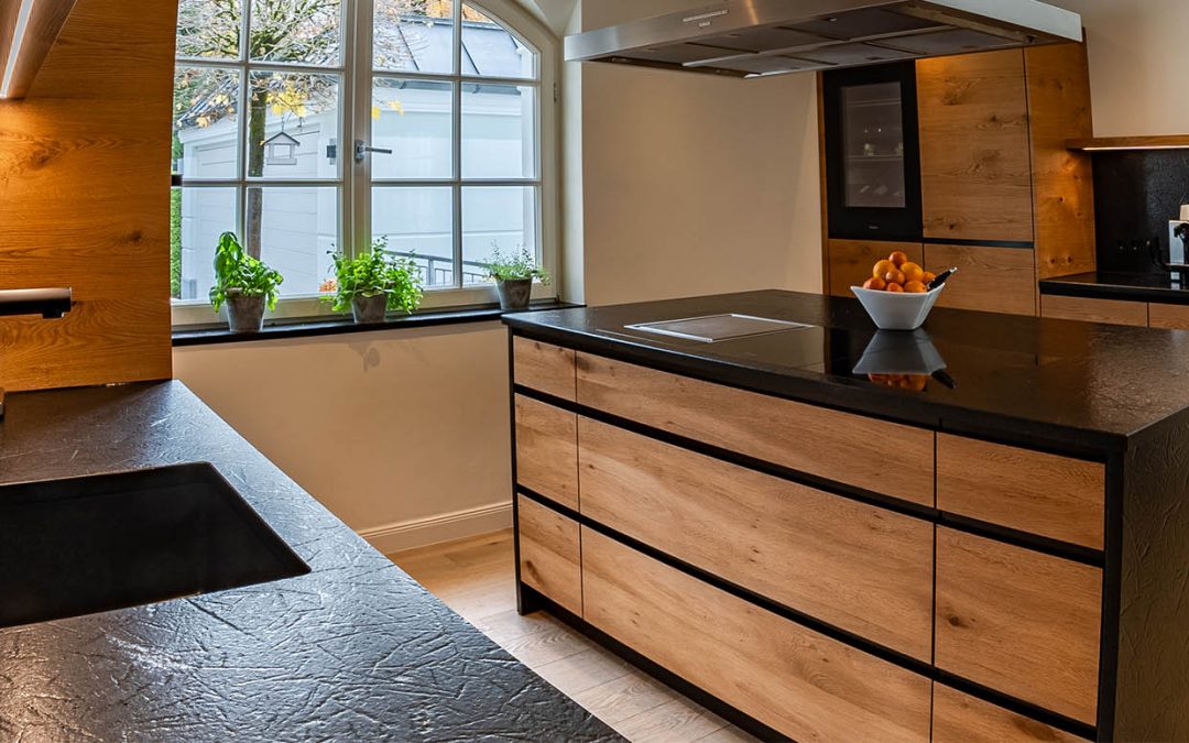 Küchenarbeitsplatte Material: 9 Materialien im Vergleich