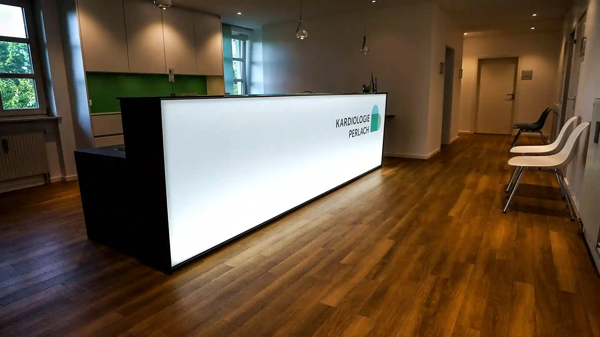 Rezeption und Empfang der Praxis Kardiologie Perlach in München