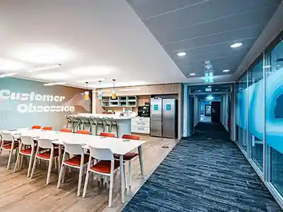 Schreinerei München - Arve Einrichtung GmbH 27 Büroeinrichtung mit Kantine in München hergestellt in unserer Schreinerei Arve Einrichtung